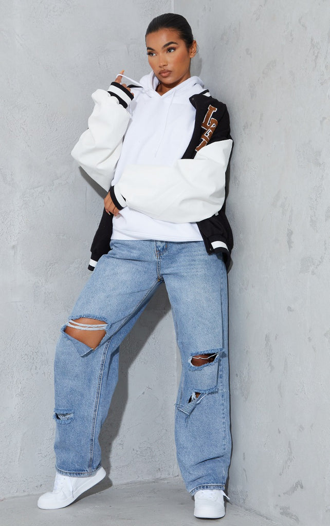 Petite White Ultimate Oversized Hoodie