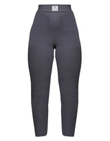 PRETTYLITTLETHING Dove Grey Rib New Season Badge Leggings