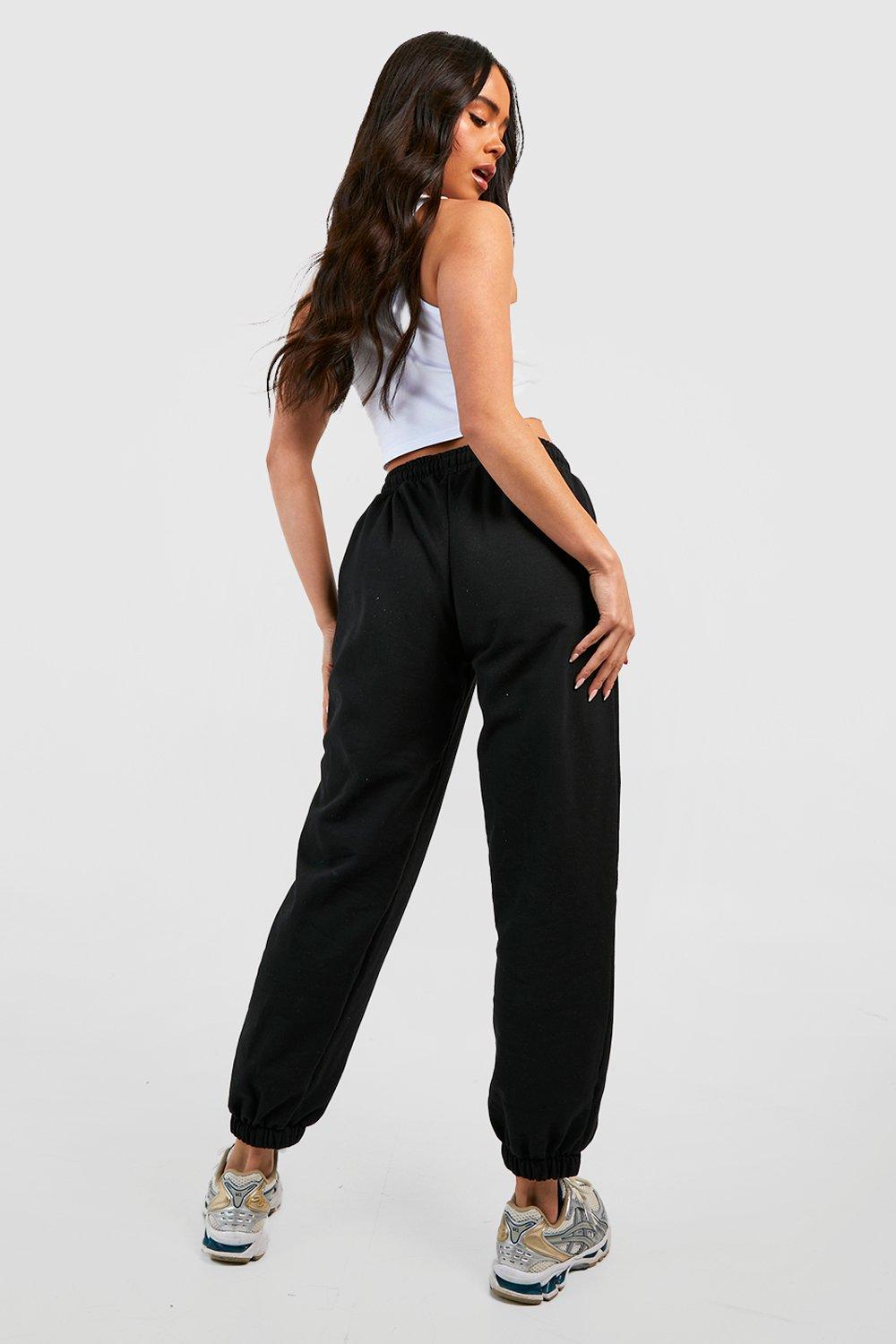 Ženske uske crne sportske pantalone za svaki dan
