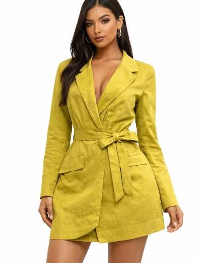 Blazer Dress PrettyLittleThing